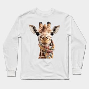 Cute Giraffe Long Sleeve T-Shirt